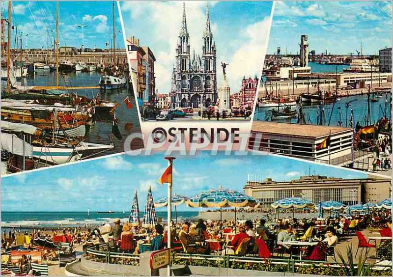 Modern Postcard Ostend Ferries