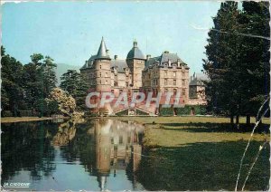 Modern Postcard Vizille (Isere) Chateau and Lake