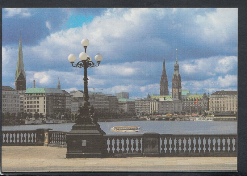 Germany Postcard - Hamburg - Binnenalster     RR5720