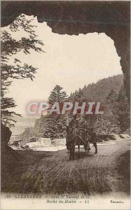 'Old Postcard Gerardmer Tunnel Under the Devil''s Rock'