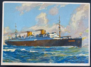 Mint Germany PPC Picture Postcard Lloyd Bremen SS Columbus