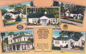 Florida Ocala MacKay's Hotel Court Multi View Silver Springs Boulevard