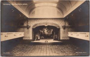 Gothenburg Sweden, New Theater Salon Vintage Postcard I05