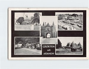 Postcard Groeten uit Arnhem Netherlands