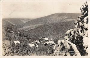 BG19381 wintersportplatz kipsdorf barenfels i erzgeb real photo czech