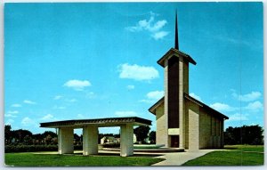 Postcard - Place of Meditation - Eisenhower Center, Abilene, Kansas, USA