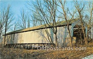 State Sanatorium Bridge Parke County, Western Indiana, USA Unused 