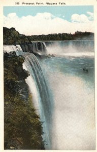 Vintage Postcard 1920's Prospect Point Comprehensive View Niagara Falls Ontario