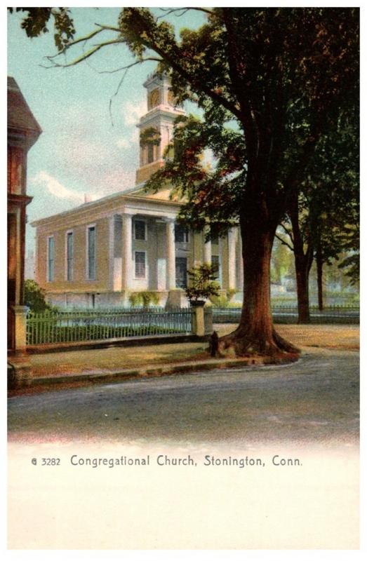 Connecticut Stonington , Congregational Church