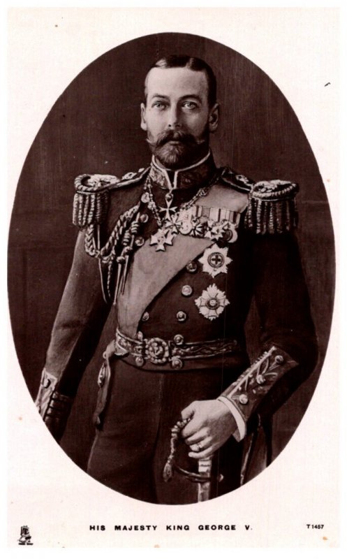 His Majestry King George V  Tucks No. T1457