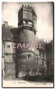 Old Postcard Bourges Palais Jacques Coeur Great Tower