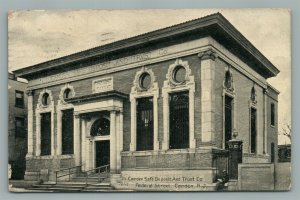 CAMDEN NJ SAFE DEPOSIT & TRUST CO. ANTIQUE POSTCARD