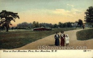 Fort Hamilton Park in Ft Hamilton, New York