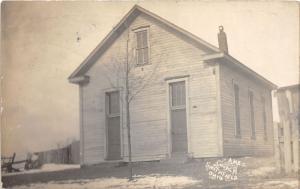 E84/ Smithfield Ohio RPPC Postcard Jefferson County c1910 M.E. Church