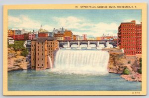 Port Of Chester Building New York Novel Militia Rochester New York NY Postcard