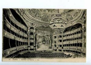 131605 FRANCE PARIS Interieur de l'Opera Vintage postcard