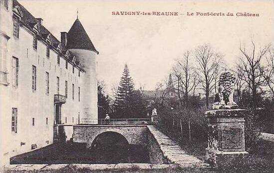 France Beaune Le Pont levis du Chateau