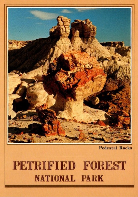 Arizona Petrified Forest National Park Pedestal Rocks