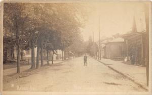 E90/ New Cumberland West Virginia RPPC Postcard c1910 Ridge Ave Homes