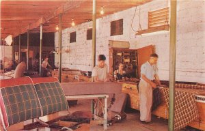 1950s Miami Florida Johnnie & Mack Custom Seat Covers interior Postcard 26-61