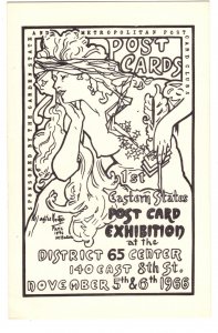 Eastern States, Postcard Exhibition 1966, New York City, Nude, Deltiology