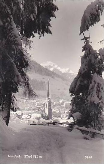 Austria Landeck Tirol Real Photo