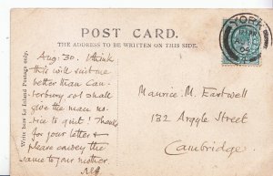 Genealogy Postcard - Family History - Eastwell - Argyle Street - Cambridge BX786