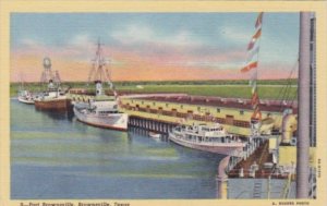 Texas Brownsville Ships At The Porty Curteich