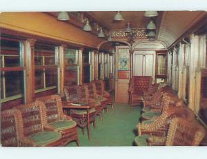 Unused Pre-1980 TRAIN CAR AT TROLLEY MUSEUM Branford Connecticut CT hn2805