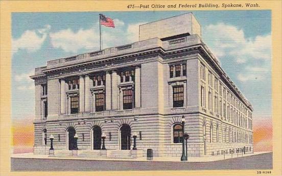 Post Office And Federal Building Spokane Washington