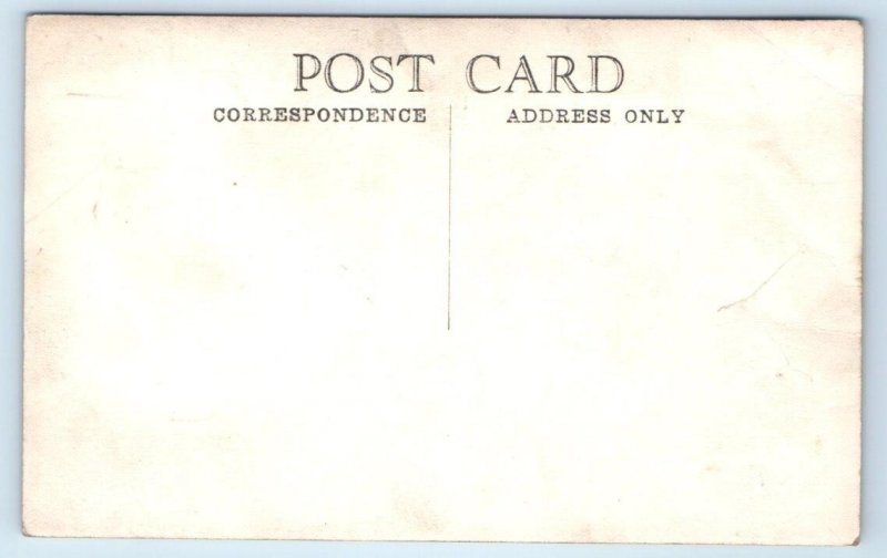 RPPC HOLLAND, MI ~ TULIP TIME Windmill Dutch Kids c1930s Ottawa County Postcard