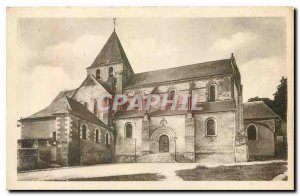 Old Postcard Amboise Church of St. Denis Cote Nord