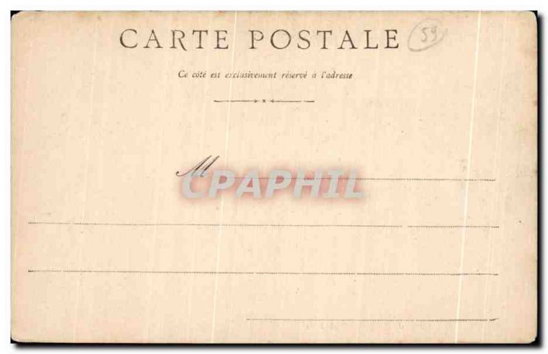 Old Postcard Douai Marceline Desbordes Satue of