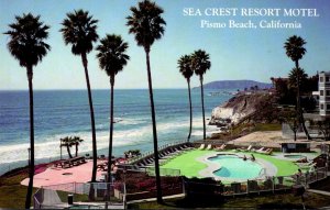 California Pismo Beach The Sea Crest Resort Motel Swimming Pool