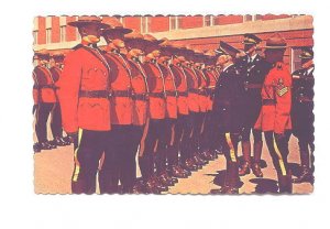 Royal Canadian Mounted Police Inspection, RCMP Canada Flag