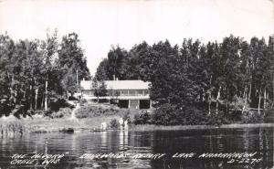 CABLE WISCONSIN THE ALWORD LAKEWOODS RESORT~LAKE NAMAKAGON~REAL PHOTO POSTCARD