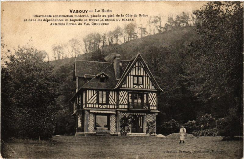 CPA   Vasouy - Le Butin -Charmante construction moderne, placée au pied (435636)