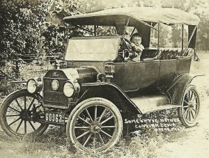 Conover IOWA RP c1910 STREET Car nr Decorah Calmar Spillville GHOST TOWN Payne