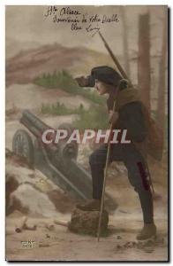 Old Postcard Militaria Alpine Hunters