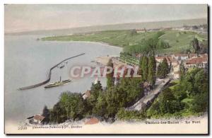 Old Postcard Thonon les Bains Wearing