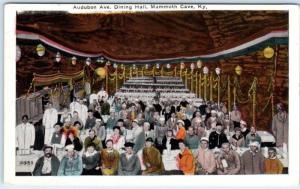 MAMMOTH CAVE, Kentucky  KY    AUDUBON AVENUE DINING HALL  c1920s-30s    Postcard