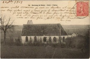 CPA Environs de DREUX - SOREL - L'Église (33191)