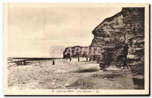 Old Postcard Luc Sea Cliffs