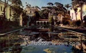 Lily Pond - Balboa Park, California CA  