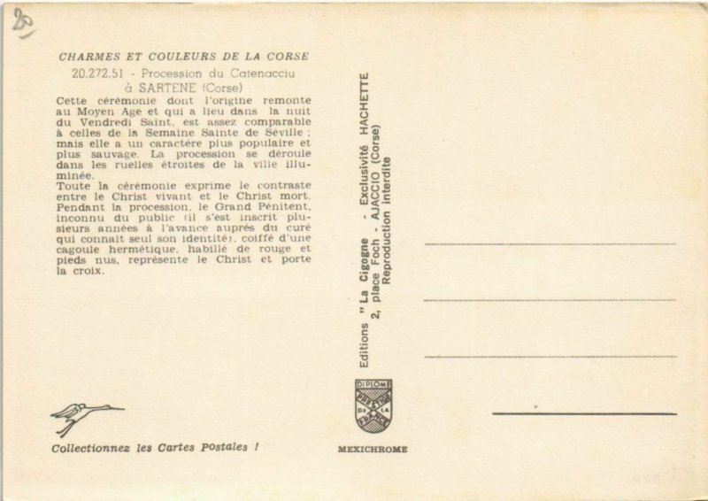 CPM Sartene Procession du Catenacciu CORSICA (1078861)