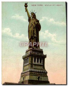 Old Postcard Statue of Liberty Statue of Liberty New Yokr City
