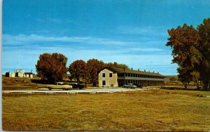 1950s Ruins of the Hospital and Cavalry Barracks Fort Laramie Wyoming Postcard