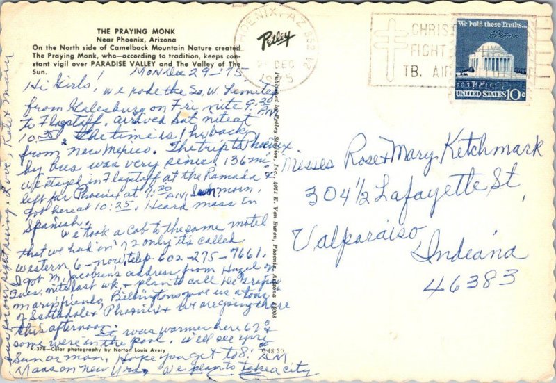 Arizona,  Paradise Valley - The Praying Monk - [AZ-411X]