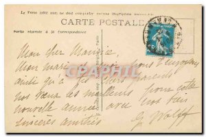 Old Postcard Paris Pantheon