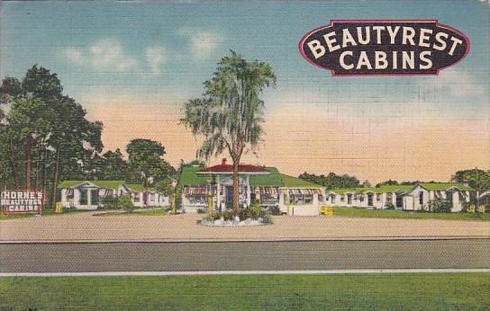 Florida Bayard Beautyrest Cabins 1945